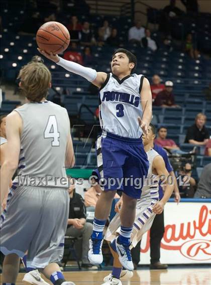 Thumbnail 2 in Rock Academy vs Foothills Christian (CIF SDS D5 Final) photogallery.