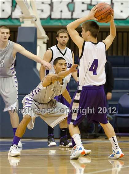Thumbnail 3 in Rock Academy vs Foothills Christian (CIF SDS D5 Final) photogallery.
