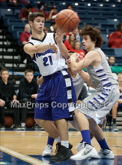 Thumbnail 3 in Rock Academy vs Foothills Christian (CIF SDS D5 Final) photogallery.