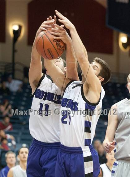 Thumbnail 1 in Rock Academy vs Foothills Christian (CIF SDS D5 Final) photogallery.