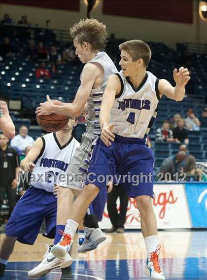 Thumbnail 3 in Rock Academy vs Foothills Christian (CIF SDS D5 Final) photogallery.