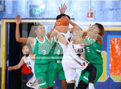 Thumbnail 2 in Dorsey vs. Van Nuys (CIF LACS Finals D2) photogallery.
