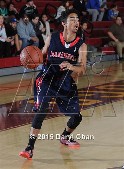 Thumbnail 3 in Maranatha vs West Covina (West Covina JV Christmas Classic) photogallery.