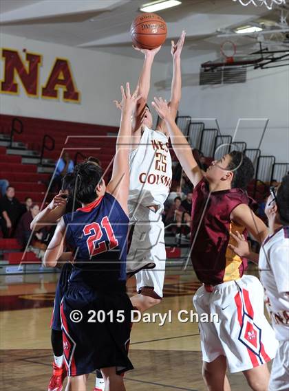 Thumbnail 1 in Maranatha vs West Covina (West Covina JV Christmas Classic) photogallery.