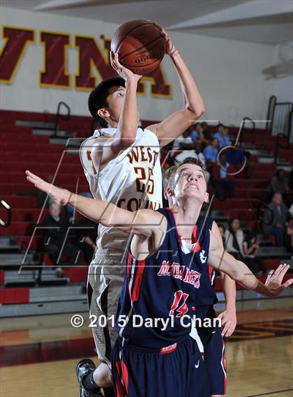 Thumbnail 1 in Maranatha vs West Covina (West Covina JV Christmas Classic) photogallery.