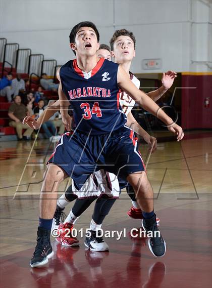 Thumbnail 2 in Maranatha vs West Covina (West Covina JV Christmas Classic) photogallery.