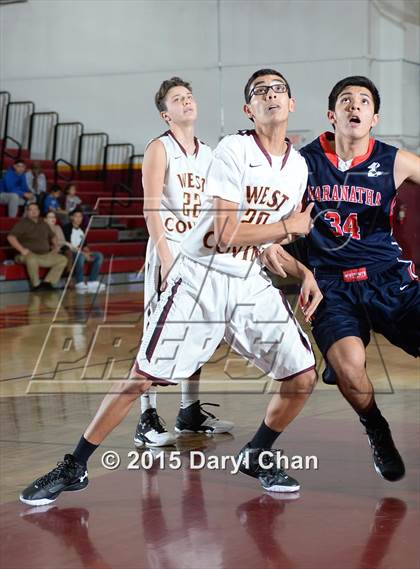 Thumbnail 3 in Maranatha vs West Covina (West Covina JV Christmas Classic) photogallery.