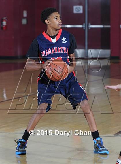 Thumbnail 3 in Maranatha vs West Covina (West Covina JV Christmas Classic) photogallery.