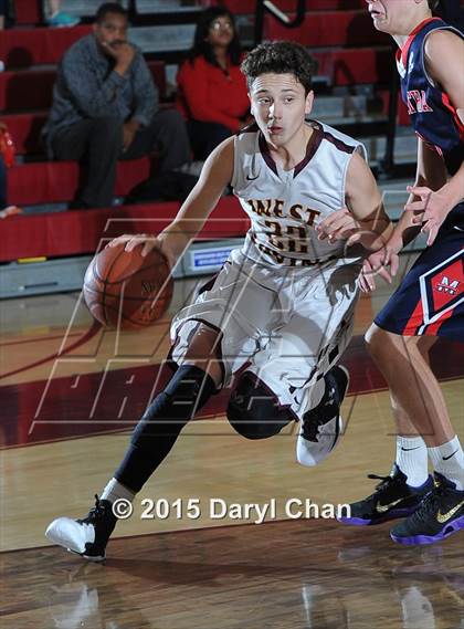 Thumbnail 3 in Maranatha vs West Covina (West Covina JV Christmas Classic) photogallery.
