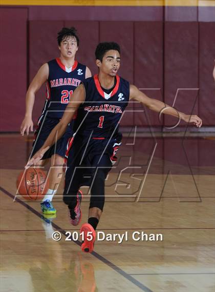 Thumbnail 2 in Maranatha vs West Covina (West Covina JV Christmas Classic) photogallery.