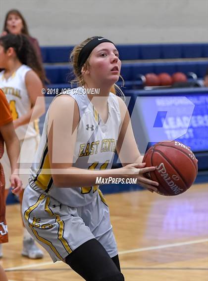 Thumbnail 1 in Madison vs East Central (NISD Basketball Tournament) photogallery.