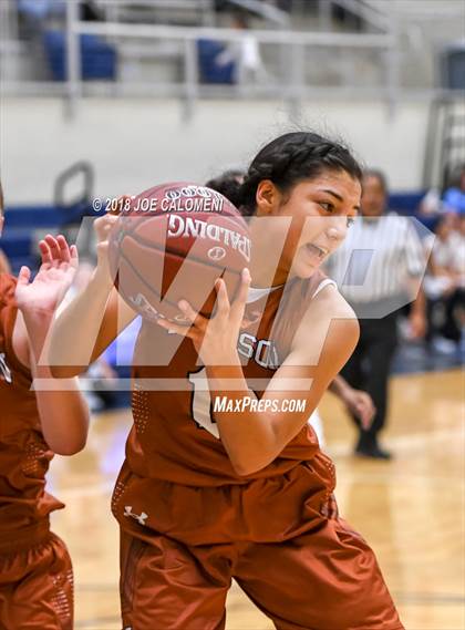 Thumbnail 3 in Madison vs East Central (NISD Basketball Tournament) photogallery.