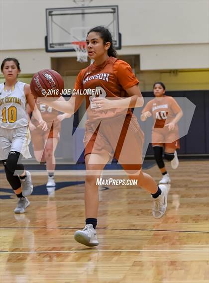 Thumbnail 1 in Madison vs East Central (NISD Basketball Tournament) photogallery.