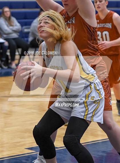 Thumbnail 2 in Madison vs East Central (NISD Basketball Tournament) photogallery.