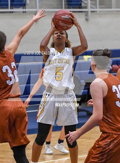 Thumbnail 1 in Madison vs East Central (NISD Basketball Tournament) photogallery.