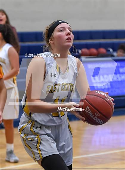Thumbnail 2 in Madison vs East Central (NISD Basketball Tournament) photogallery.