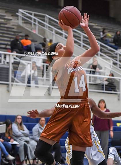 Thumbnail 2 in Madison vs East Central (NISD Basketball Tournament) photogallery.