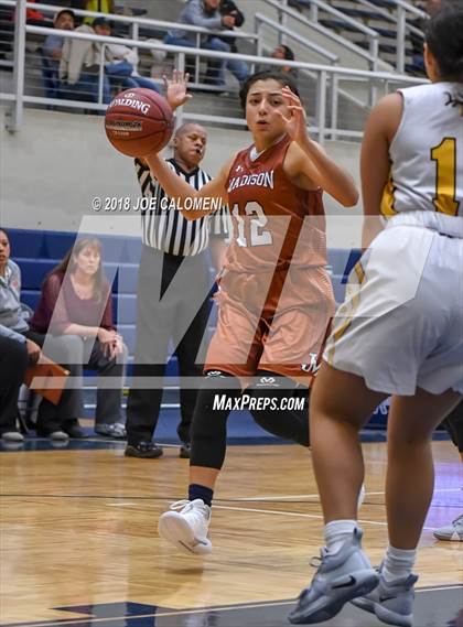 Thumbnail 3 in Madison vs East Central (NISD Basketball Tournament) photogallery.