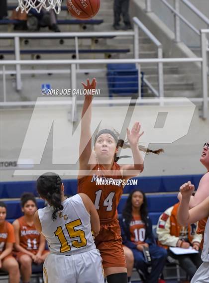 Thumbnail 2 in Madison vs East Central (NISD Basketball Tournament) photogallery.