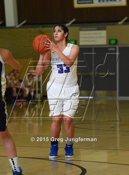 Thumbnail 1 in Immanuel vs. Central Catholic (Branson Hoops vs Cancer) photogallery.