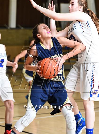 Thumbnail 1 in Immanuel vs. Central Catholic (Branson Hoops vs Cancer) photogallery.