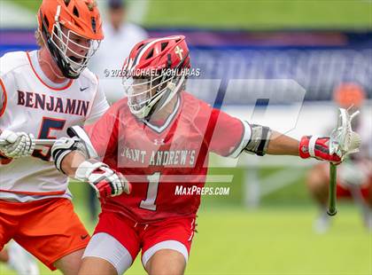 Thumbnail 1 in Saint Andrew's @ Benjamin (FHSAA 1A Final) photogallery.