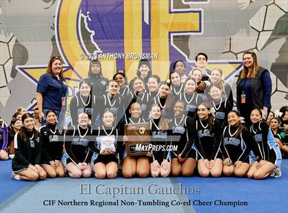 Thumbnail 2 in El Capitan - CIF Northern Regional Cheer Championships photogallery.