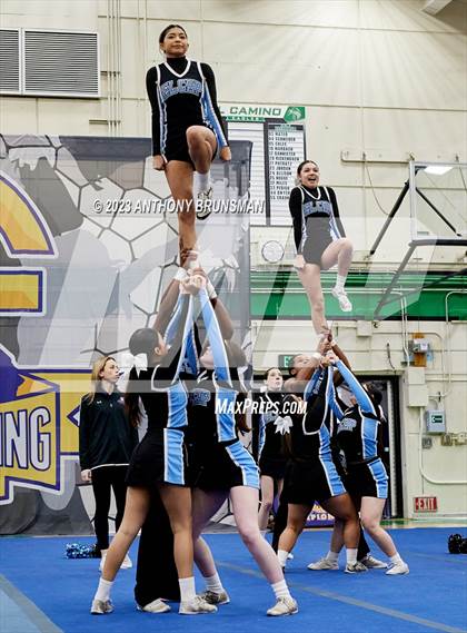 Thumbnail 2 in El Capitan - CIF Northern Regional Cheer Championships photogallery.