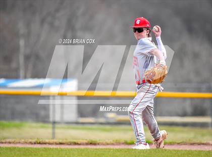 Thumbnail 2 in Cotter vs Green Forest (4th Annual Forrest Wood - Wood Bat Classic) photogallery.