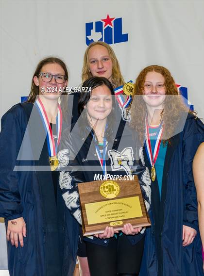 Thumbnail 2 in UIL 4A Swimming & Diving Finals (Awards) photogallery.
