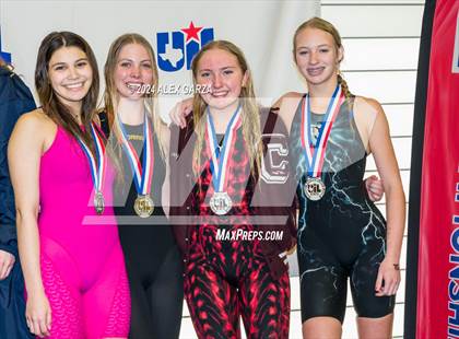 Thumbnail 3 in UIL 4A Swimming & Diving Finals (Awards) photogallery.