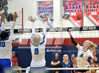 Thumbnail 1 in Xavier College Prep vs. La Costa Canyon (Durango Fall Classic) photogallery.