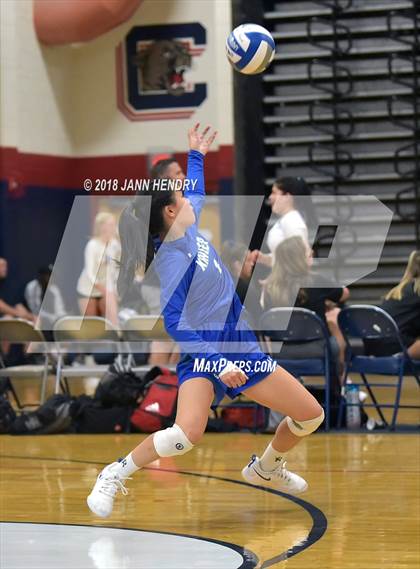 Thumbnail 3 in Xavier College Prep vs. La Costa Canyon (Durango Fall Classic) photogallery.