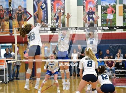 Thumbnail 3 in Xavier College Prep vs. La Costa Canyon (Durango Fall Classic) photogallery.
