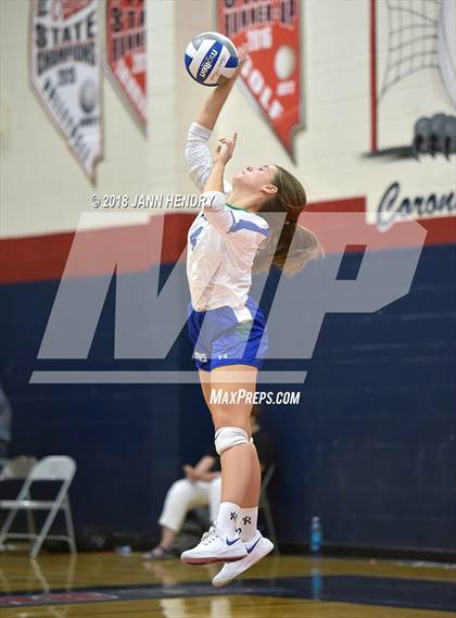 Thumbnail 2 in Xavier College Prep vs. La Costa Canyon (Durango Fall Classic) photogallery.