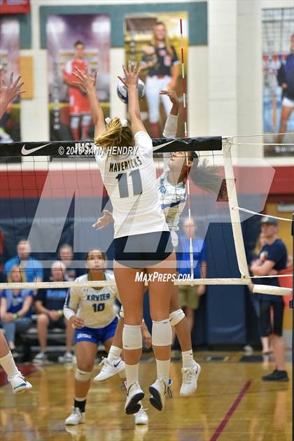 Thumbnail 1 in Xavier College Prep vs. La Costa Canyon (Durango Fall Classic) photogallery.
