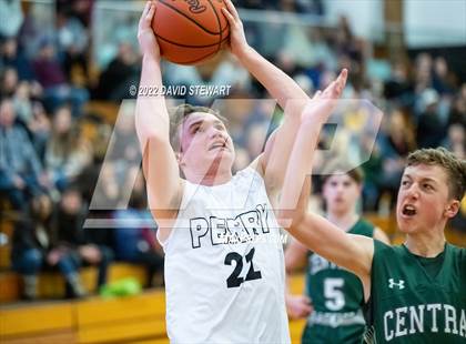 Thumbnail 2 in Canton Central Catholic @ Perry photogallery.