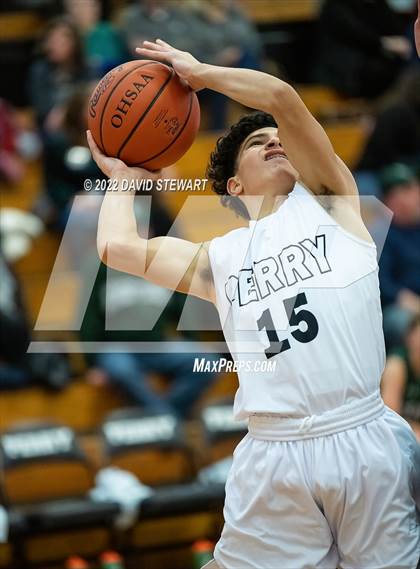 Thumbnail 2 in Canton Central Catholic @ Perry photogallery.