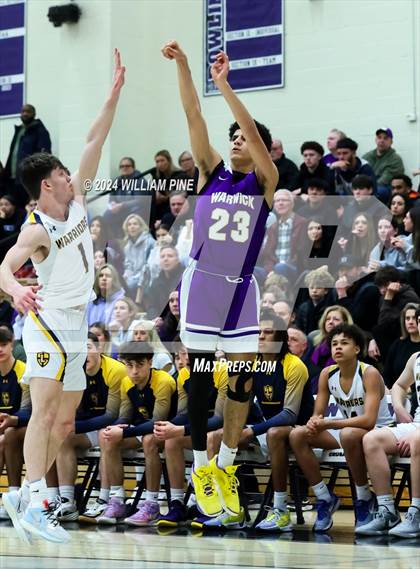 Thumbnail 3 in Warwick vs. Our Lady of Lourdes (Section 9 Class AA Final) photogallery.