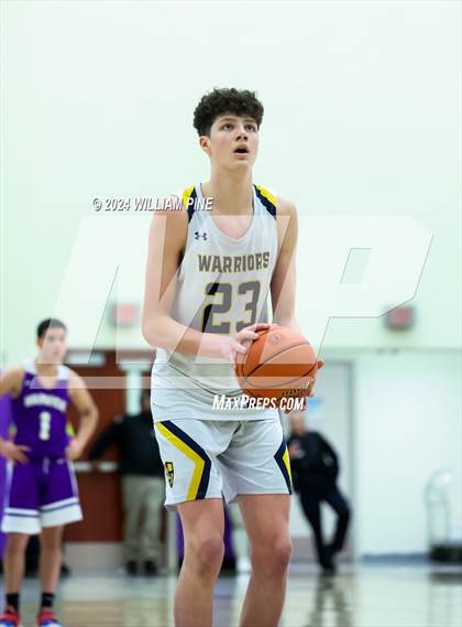 Thumbnail 3 in Warwick vs. Our Lady of Lourdes (Section 9 Class AA Final) photogallery.