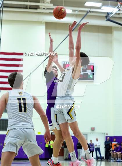 Thumbnail 3 in Warwick vs. Our Lady of Lourdes (Section 9 Class AA Final) photogallery.