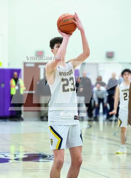 Thumbnail 1 in Warwick vs. Our Lady of Lourdes (Section 9 Class AA Final) photogallery.