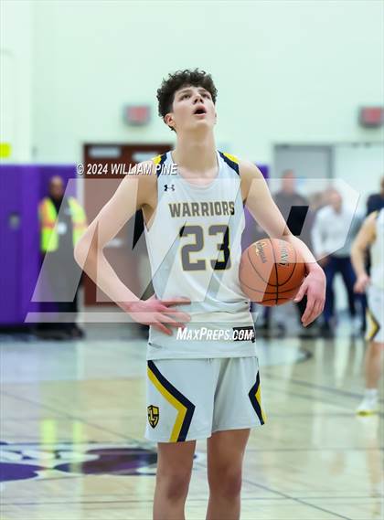 Thumbnail 3 in Warwick vs. Our Lady of Lourdes (Section 9 Class AA Final) photogallery.