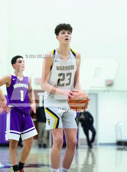 Thumbnail 2 in Warwick vs. Our Lady of Lourdes (Section 9 Class AA Final) photogallery.