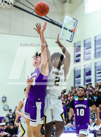 Thumbnail 2 in Warwick vs. Our Lady of Lourdes (Section 9 Class AA Final) photogallery.