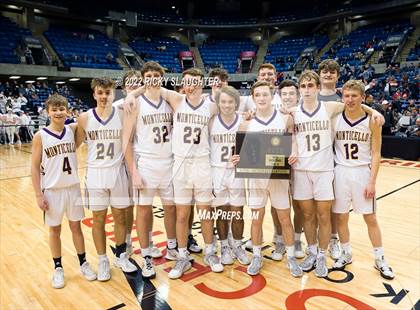 Thumbnail 3 in Bloomington Central Catholic vs. Monticello (IHSA Class 2A Super Sectionals) photogallery.