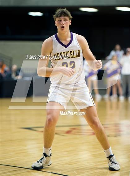 Thumbnail 1 in Bloomington Central Catholic vs. Monticello (IHSA Class 2A Super Sectionals) photogallery.