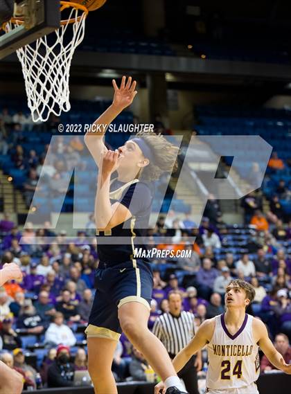 Thumbnail 3 in Bloomington Central Catholic vs. Monticello (IHSA Class 2A Super Sectionals) photogallery.