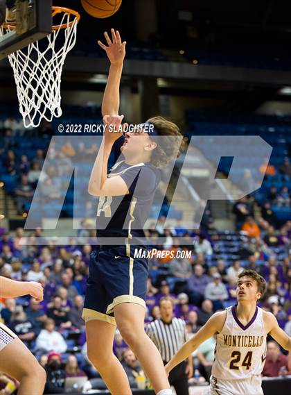 Thumbnail 2 in Bloomington Central Catholic vs. Monticello (IHSA Class 2A Super Sectionals) photogallery.