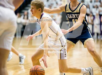 Thumbnail 2 in Bloomington Central Catholic vs. Monticello (IHSA Class 2A Super Sectionals) photogallery.